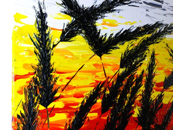 Sunset In The Grass 1