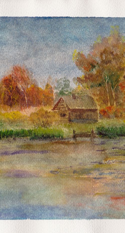 Autumn landscape by Yulia Schuster