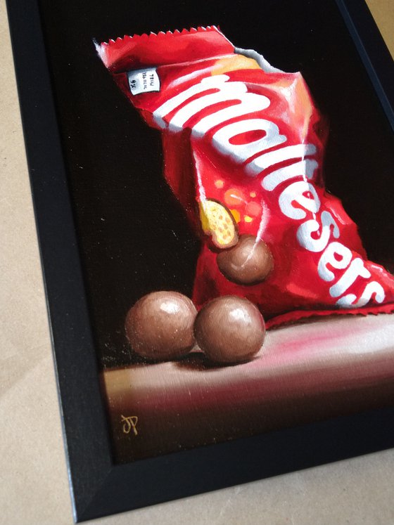 Maltesers chocolate still life