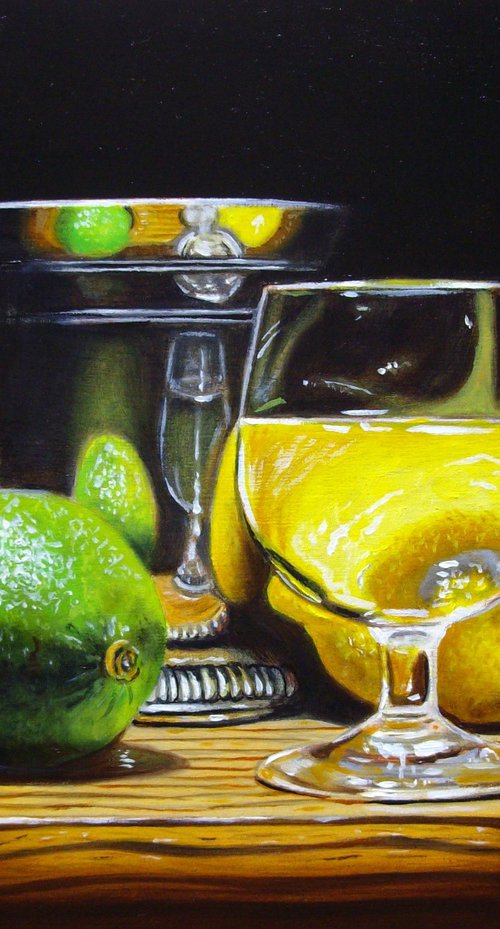 Silver lime and lemon by Jean-Pierre Walter