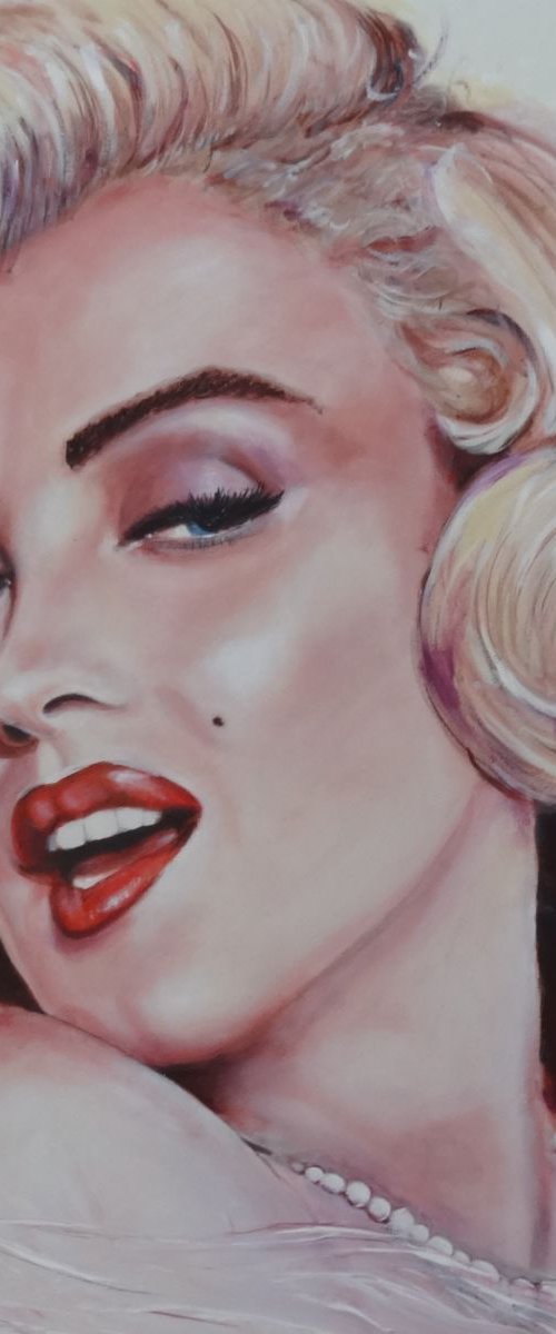 Marilyn Monroe by Mel Davies Original Art