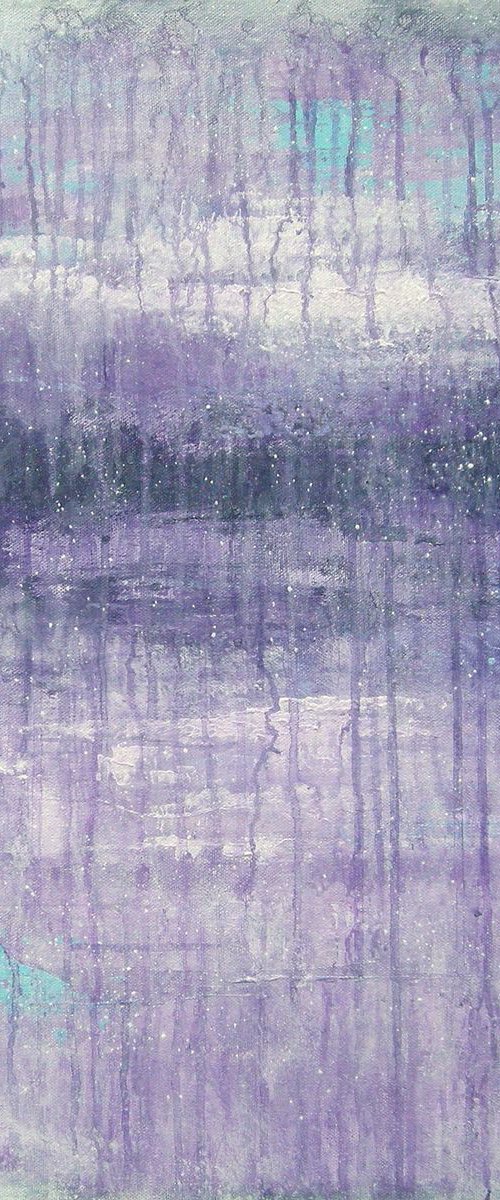 LAVENDER DREAMS #2 (23.6x23.6 in. // 60x60 cm.) by Yaroslav Sobol