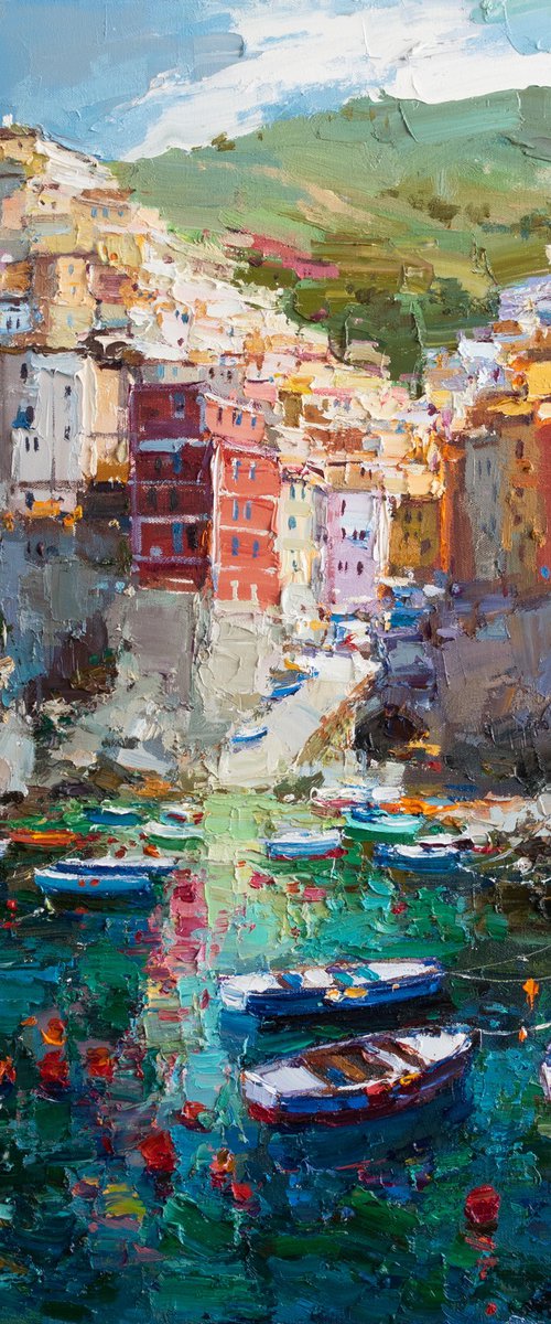 Riomaggiore, Cinque terre by Anastasiia Valiulina
