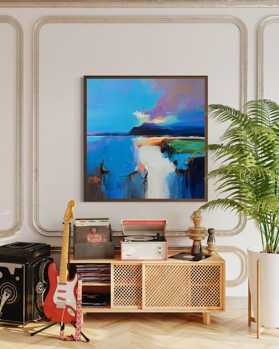 Light above infinity