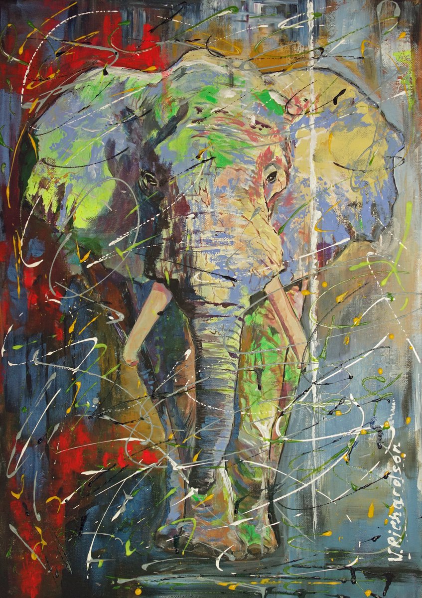 Elephant by Viktoriya Richardson
