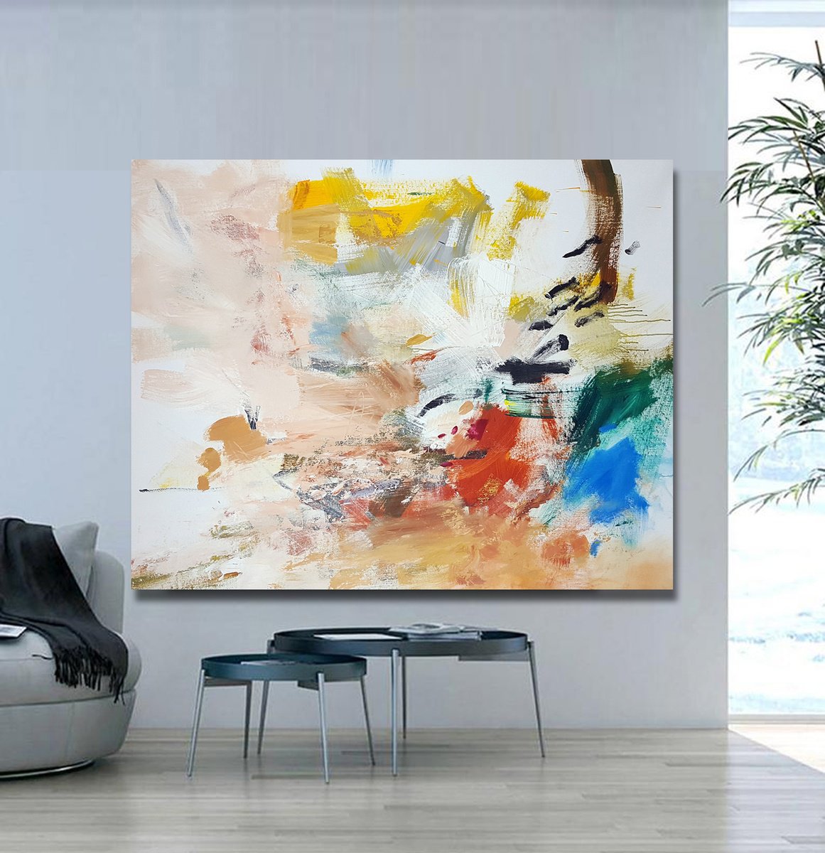 Notiz By Hugh Abernethy, 60 X 48, Artwork For Sale On Artfinder