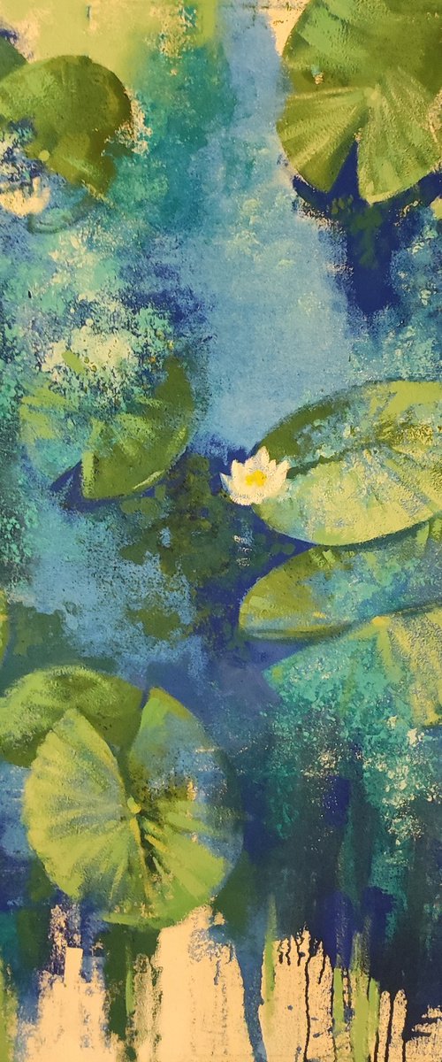 Water lilies by Olga Onopko