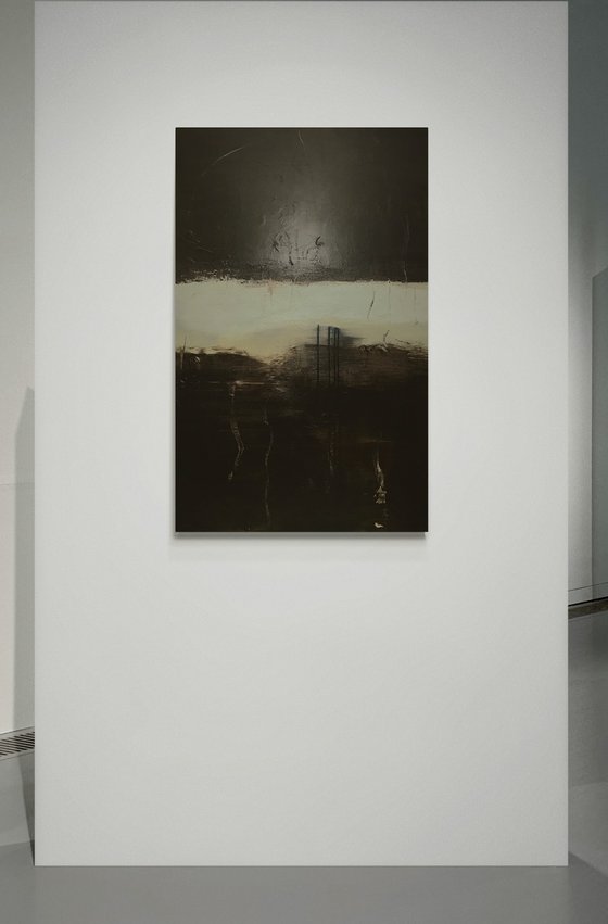 Memory's Breath Minimalist Painting