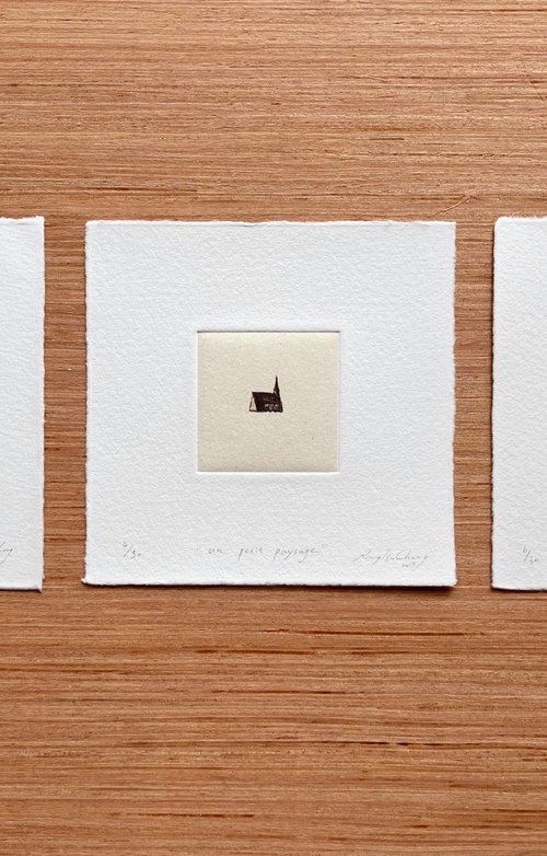 “ UN PETIT PAYSAGE ” #11 , #29 , #10 by Rung Tsu Chang
