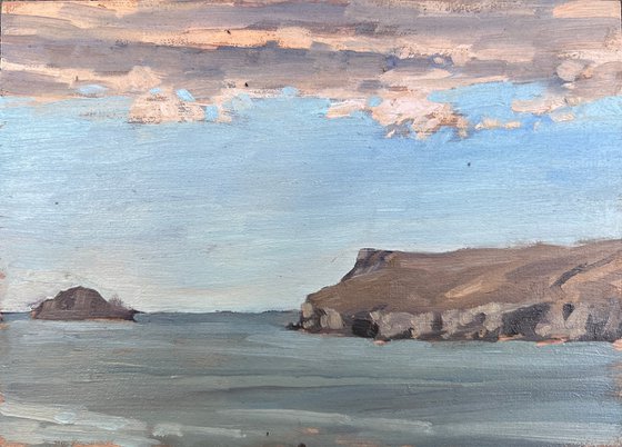 Pentire Point from Polzeath