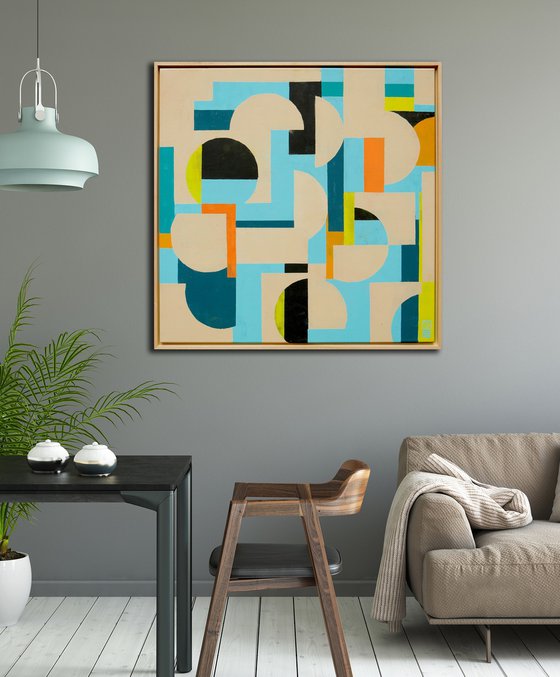 Circle in Circle the Maze Blue