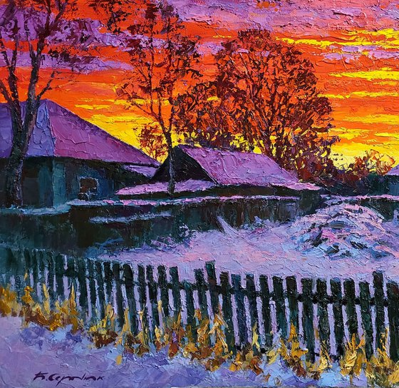 Winter evening