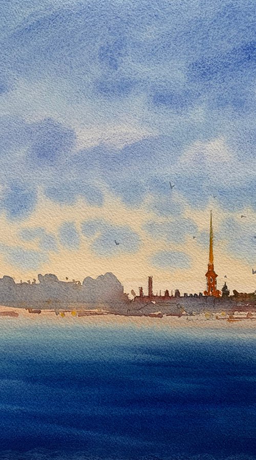 Sky. Summer. St. Petersburg. by Evgenia Panova
