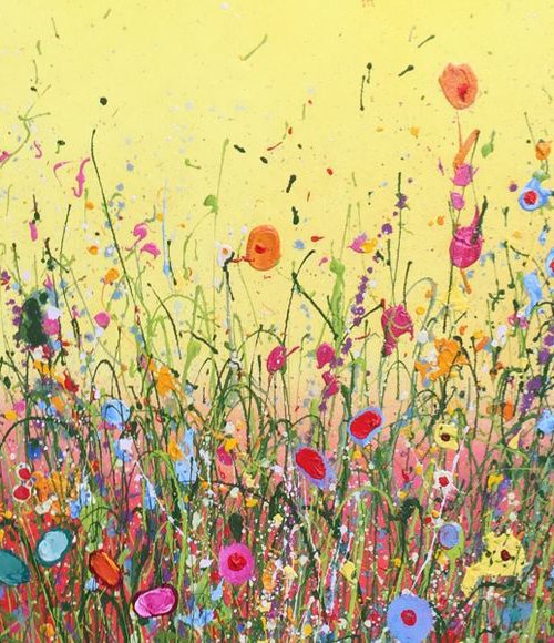This is the Place my Joy Dances by Yvonne  Coomber