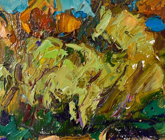 Summer day by the river