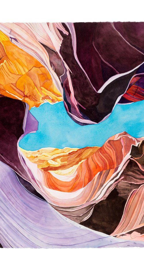 Undulate (Antelope Canyon Tribal Park) by Beth Shadur
