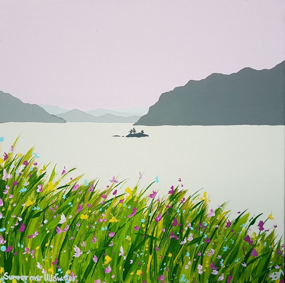 Summer over Ullswater, The Lake District