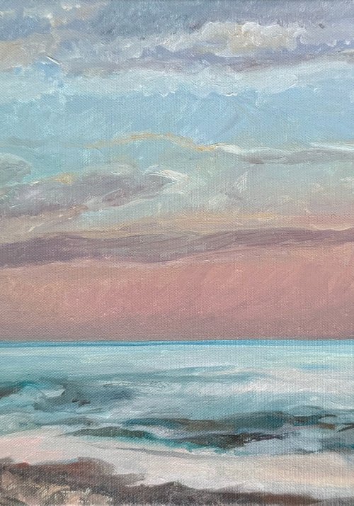 Pale Evening by Anastasia Chernysheva