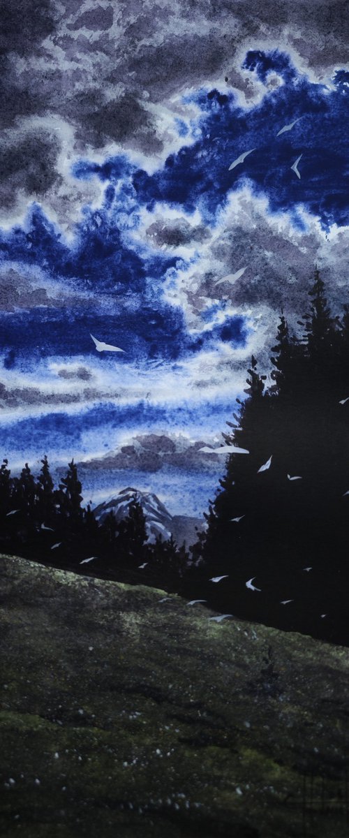 Somewhere in the Carpathians by Eugene Gorbachenko