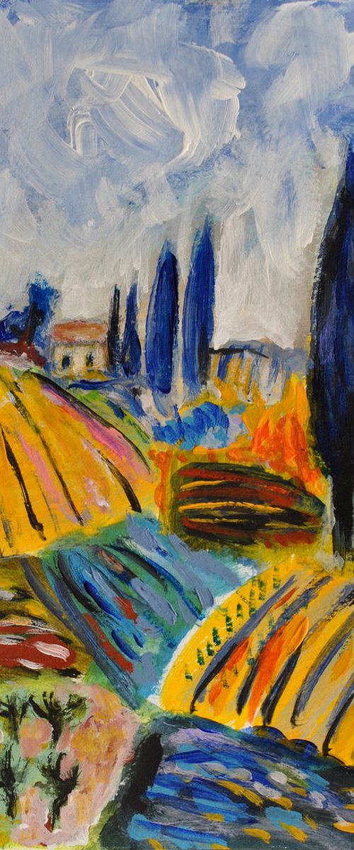 le mazet provençal/21x28cm-8,3x11,02 in / 2018 by Pierre-Yves Beltran