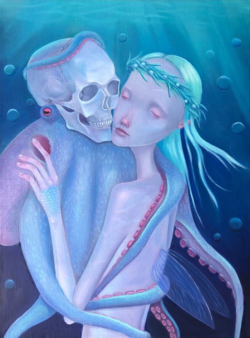 Dancing mermaid by Julia Kuzina