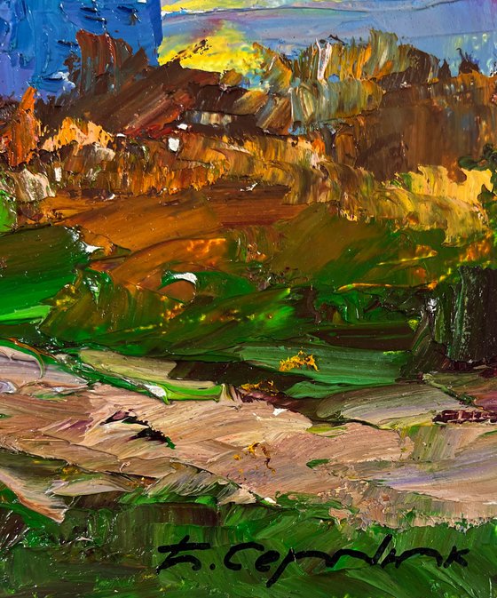 Evening Envelops the City