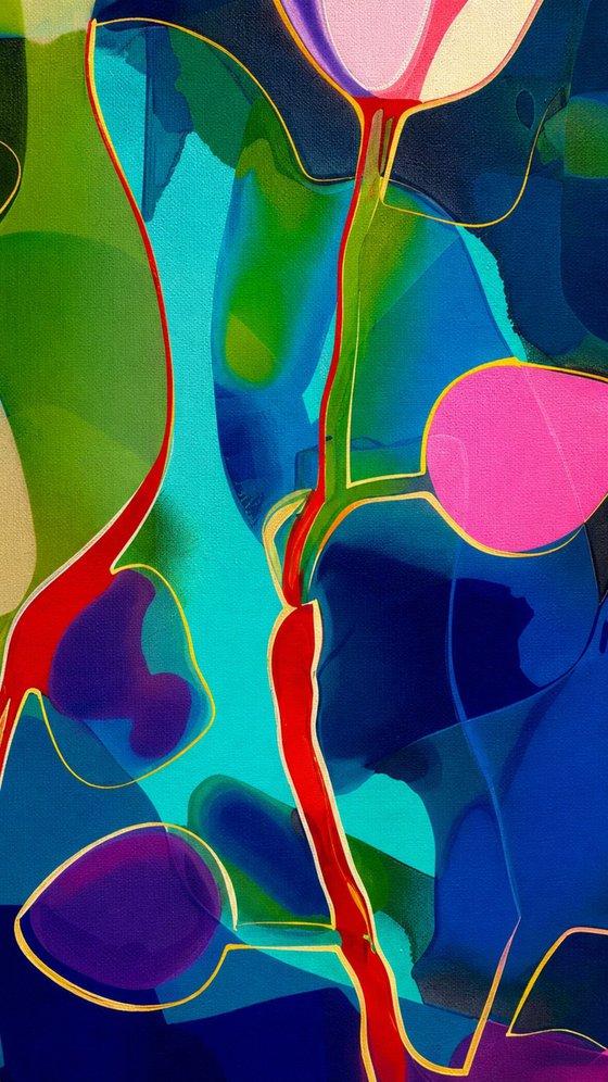 Jazz Style Flowers #12