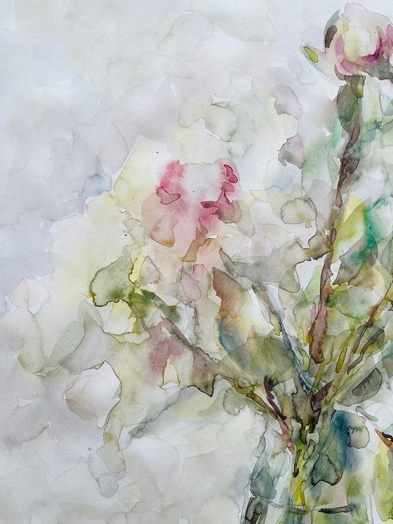 Peonies 50x65 cm 2025