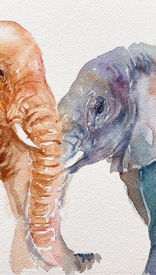 Elephant Love by Arti Chauhan