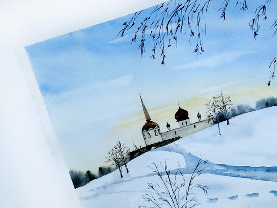 Winter Countryside landscape