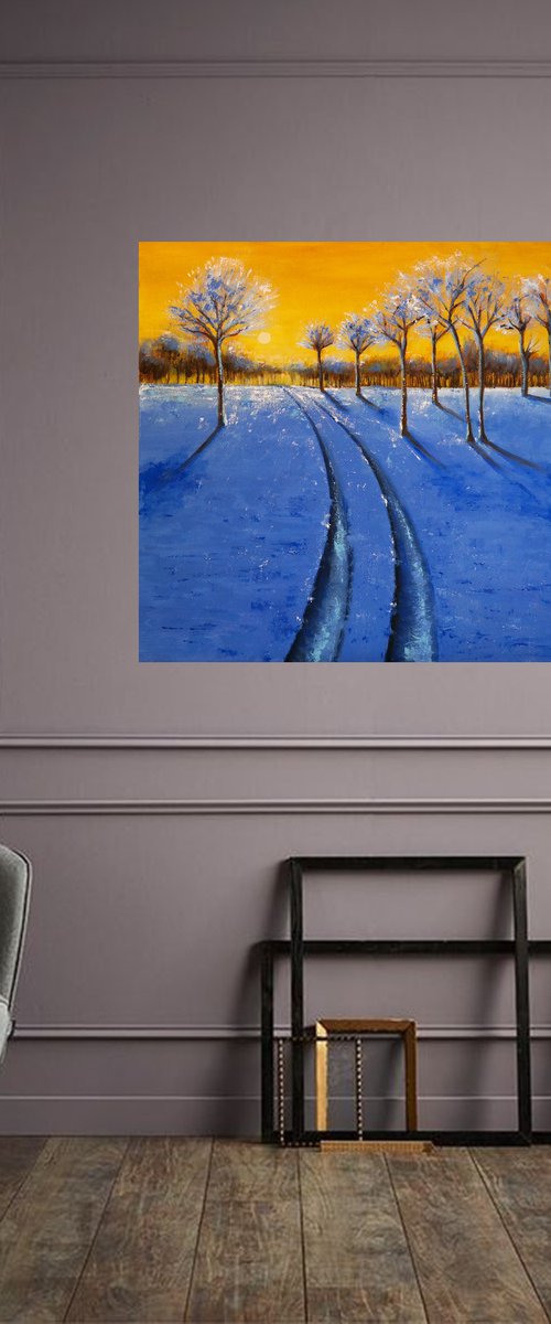 January light -  Fields and Colors Series by Danijela Dan