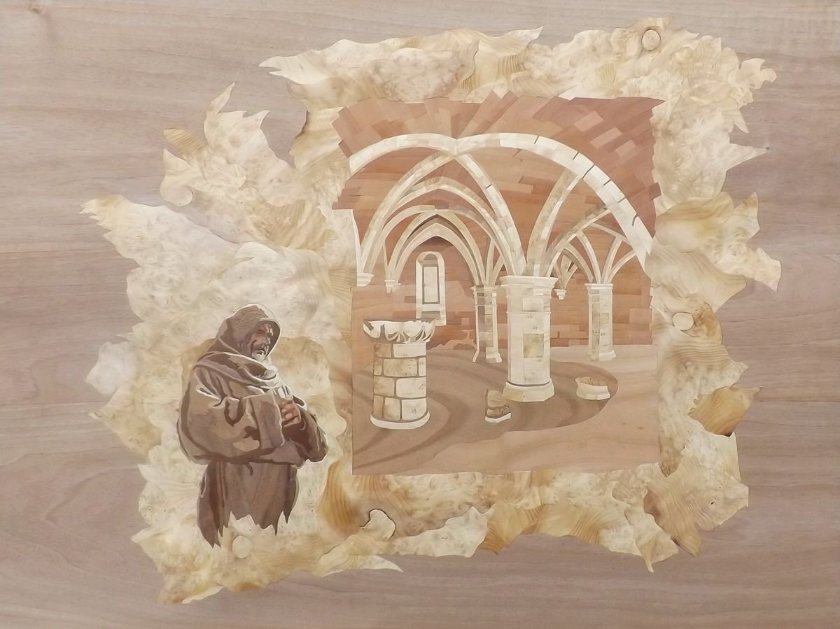Marquetry work - Parchment by Duan Raki?