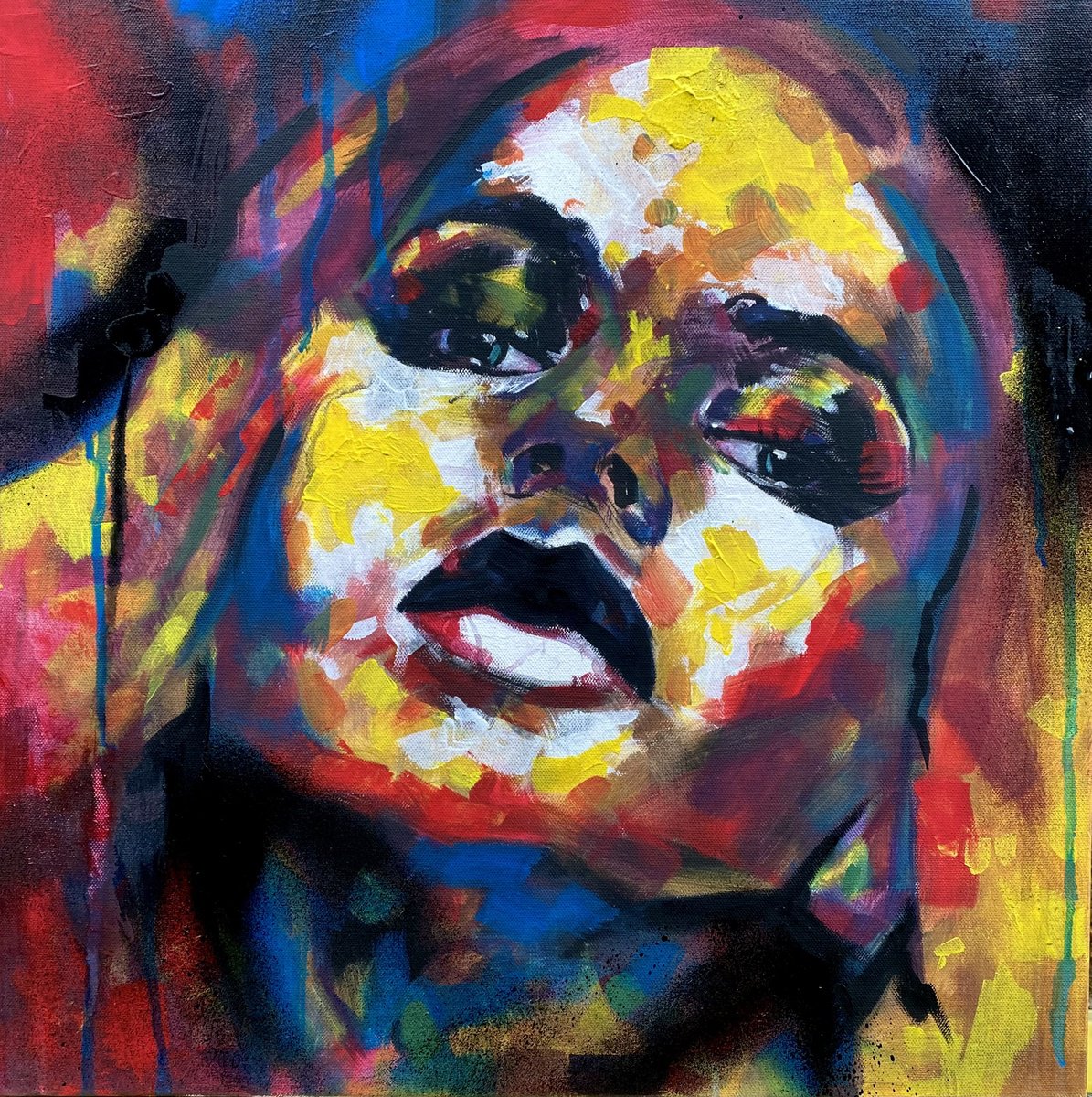  Serenity By Stevie Nicholson, 20 X 20, Artwork For Sale On Artfinder