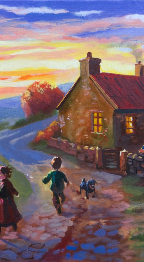 Grandma’s Cottage by Gordon Bruce