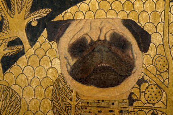 Pugdith (instired by Gustav Klimt)