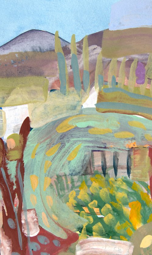Coastal Garden by Elizabeth Anne Fox