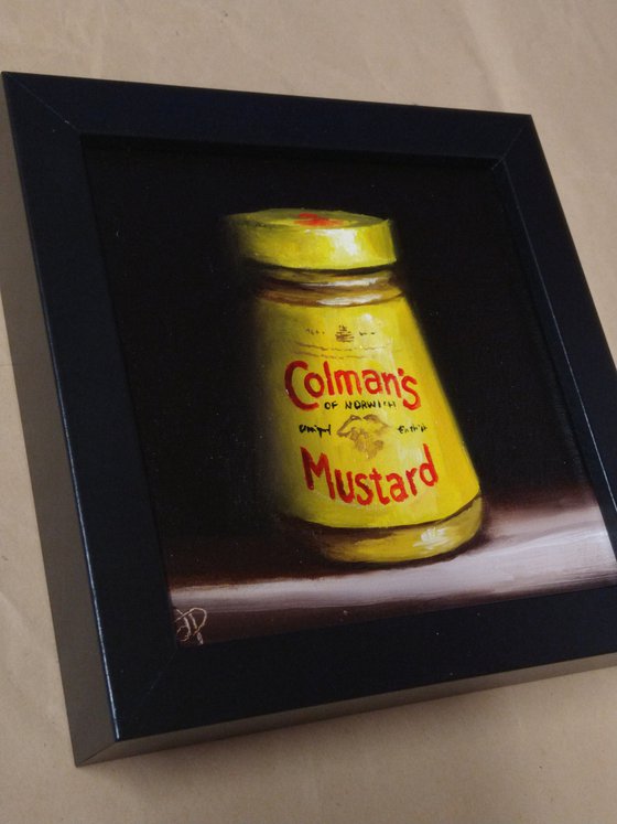 Colman’s Mustard   framed still life