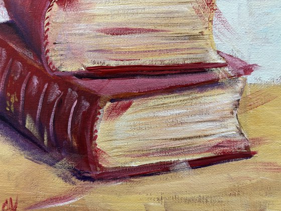 Vintage Books Still Life