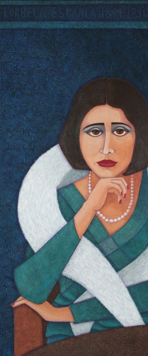 Florbela Espanca - There is a spring in every life by Madalena  Lobao-Tello