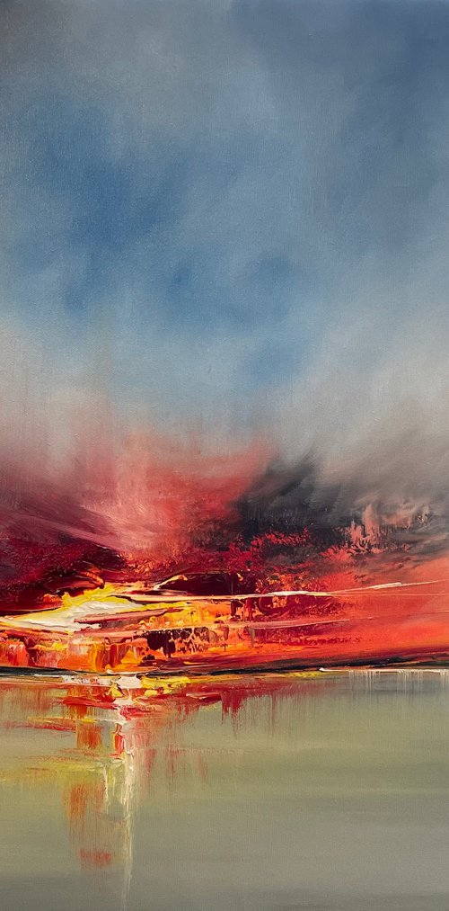 Restless Sunset by Timea  Valsami