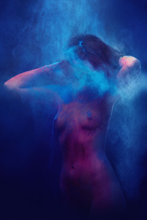 Rite of Colors IV - Art nude photography by Peter Zelei