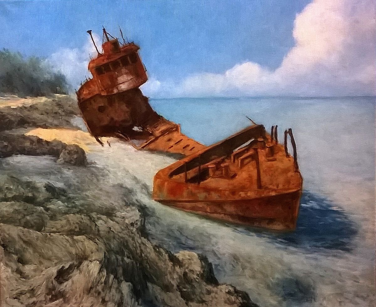 A wreck II by Pawel Kosior