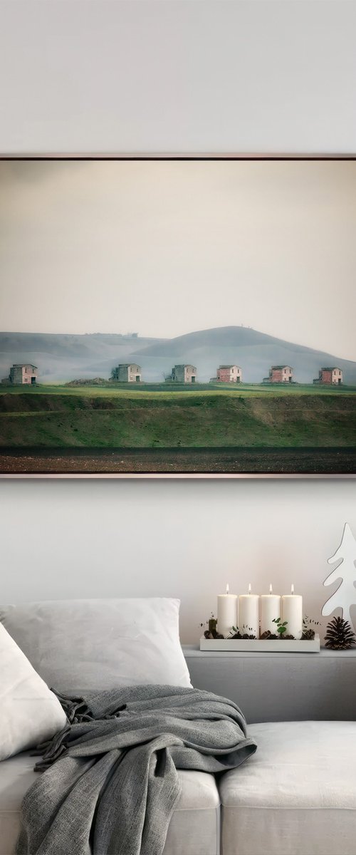 Seven abandoned farmhouses by Karim Carella