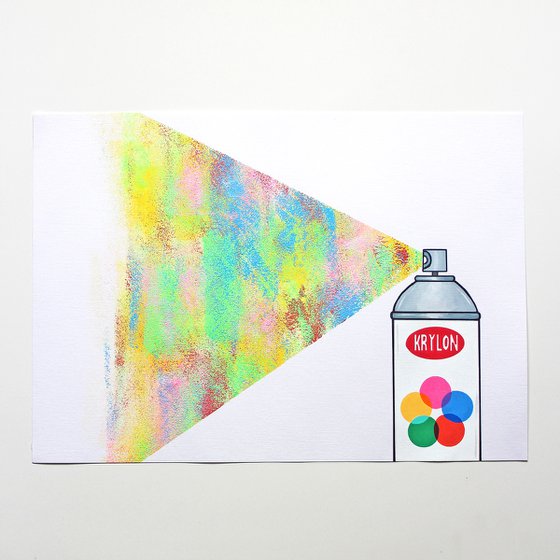 Krylon Graffiti Spray Can