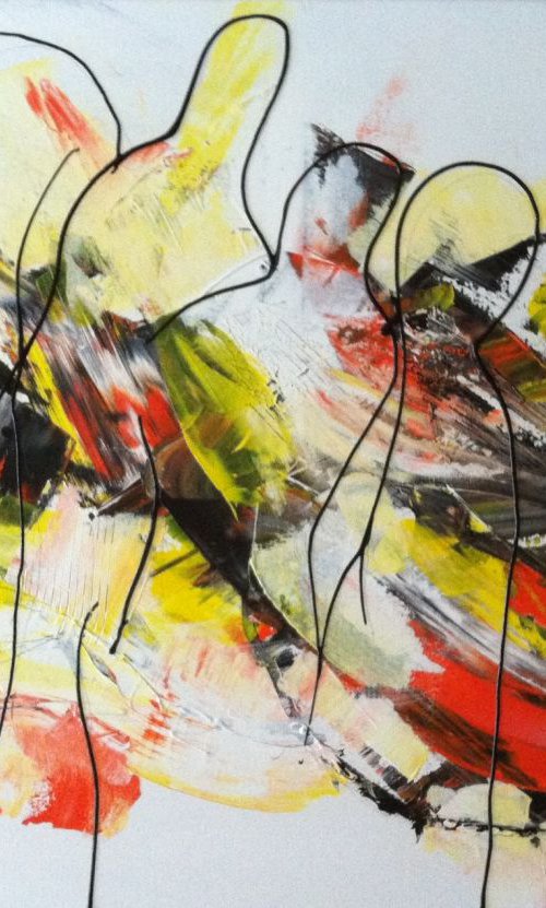 Abstract people by Tiny de Bruin
