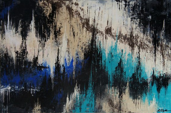 Earthquake   (120 x 80 cm) XXL (48 x 32 inches)