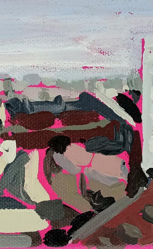 Dinky view from Battersea Power Station by Sarah Adams