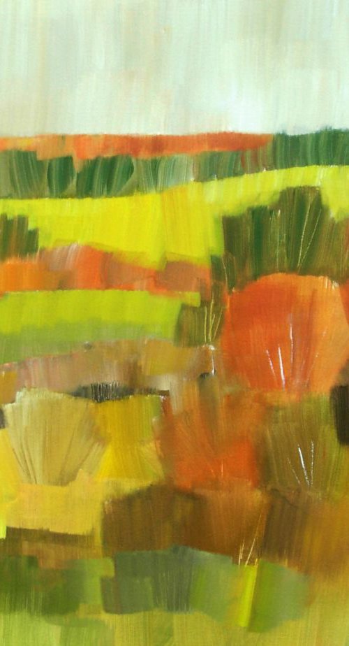 Newland's Corner Surrey, Autumn by Jan Rippingham
