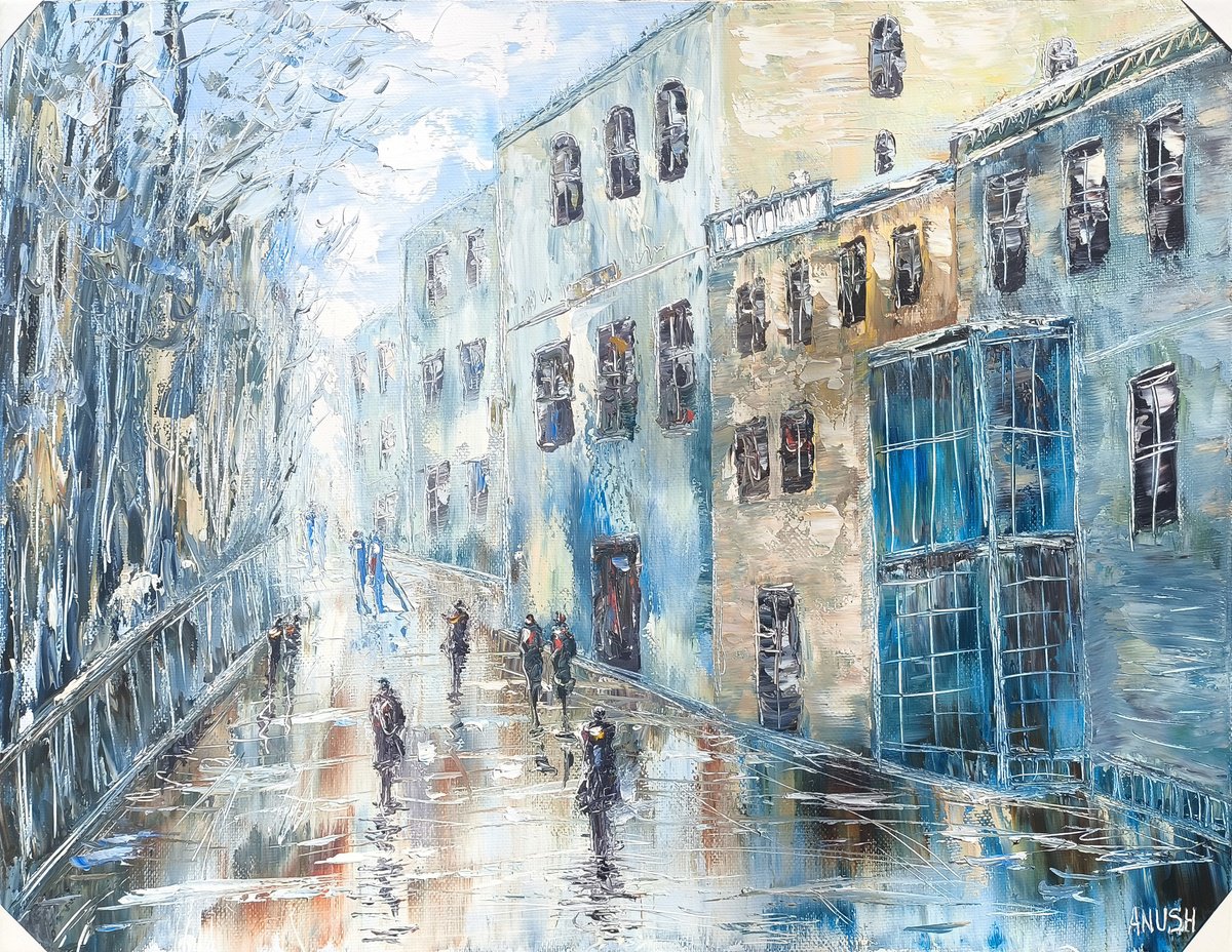 Reflections After Rain By Anush Emiryan, 35 X 28, Artwork For Sale On Artfinder