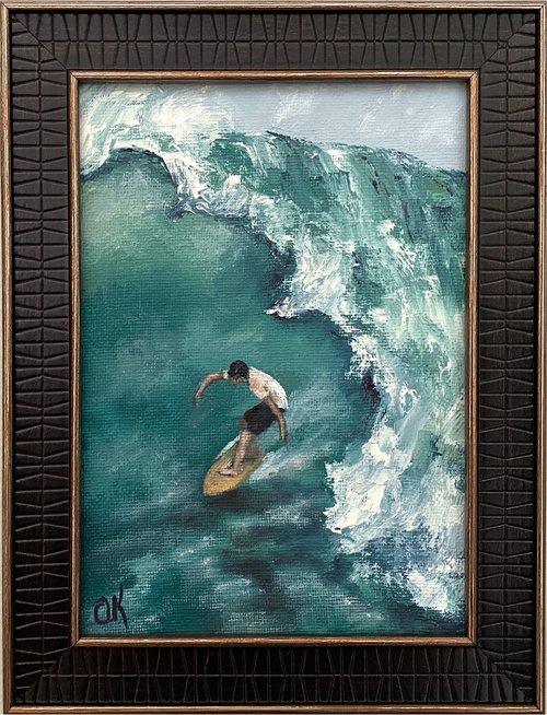 Crashing wave by Olga Kurbanova